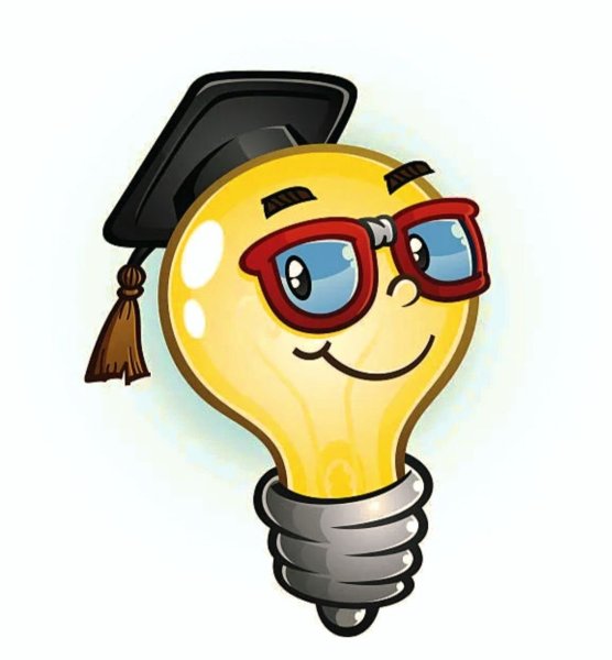 Лампочка мультяшная