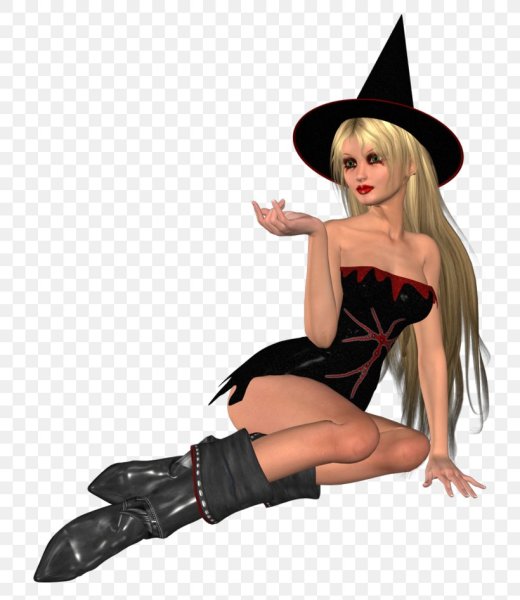 Ведьма анимация