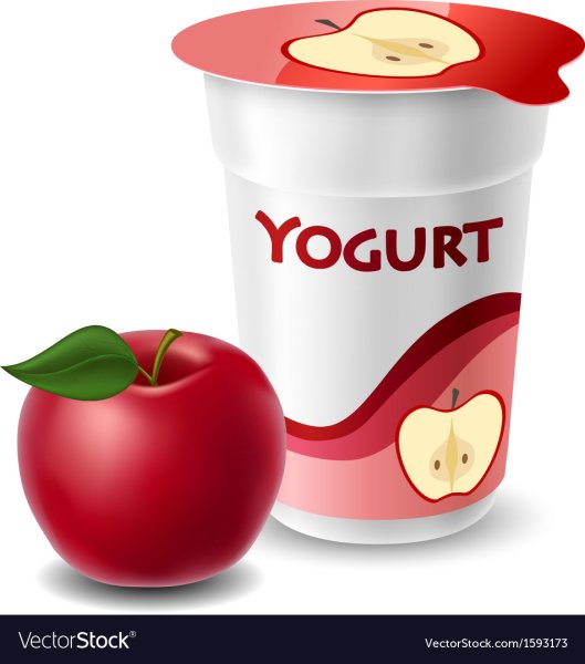 Йогурт иллюстрация