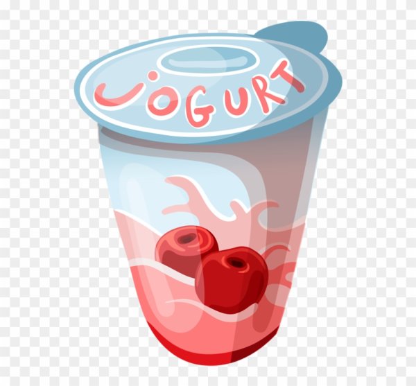 Йогурт мультяшный