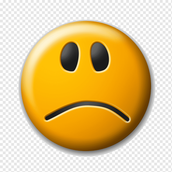 Печальный смайлик