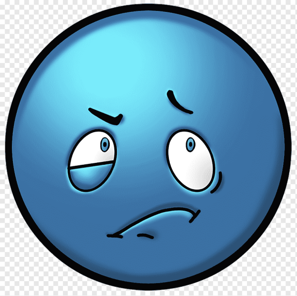 Расстроенный смайлик