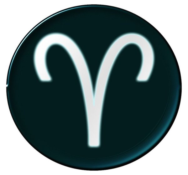 Овен символ в круге