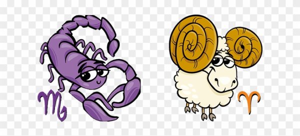 Овен на белом фоне