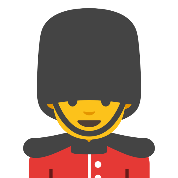 Охранник ЭМОДЖИ