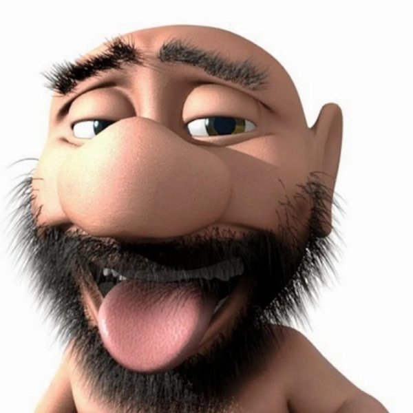 Мультяшка с бородой