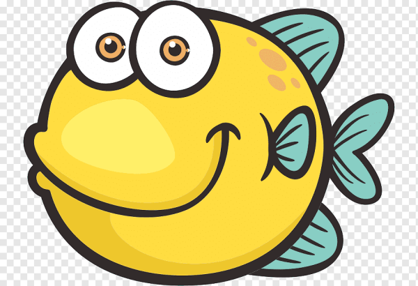 Стикер рыбка