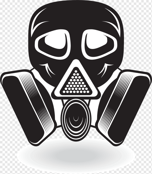 Противогаз вектор