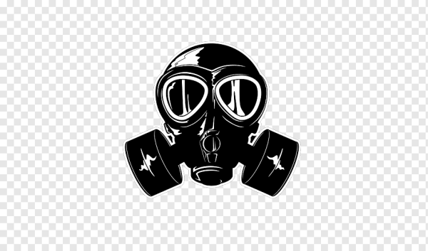 Череп в респираторе