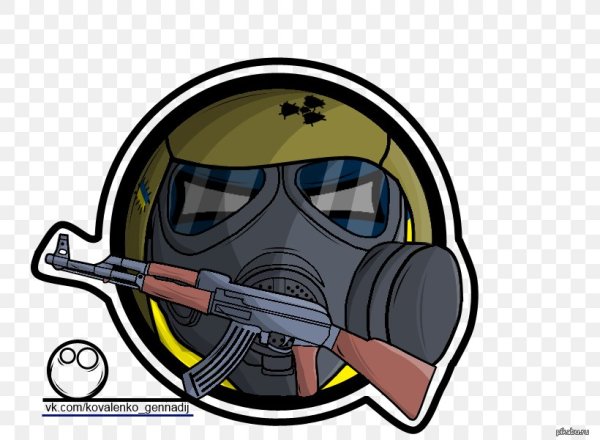 Граффити противогаз