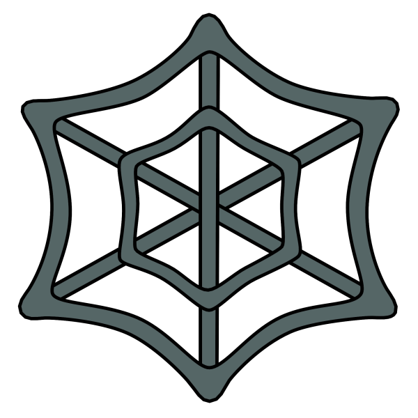 Паутина значок