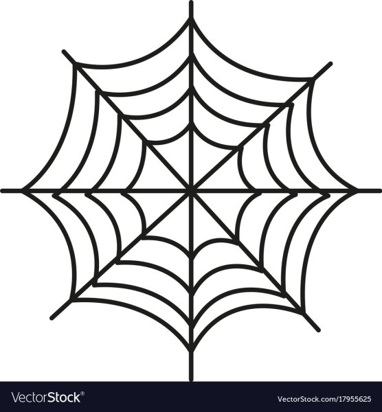 Паутинка значок