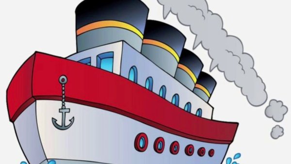 Корабль стикер