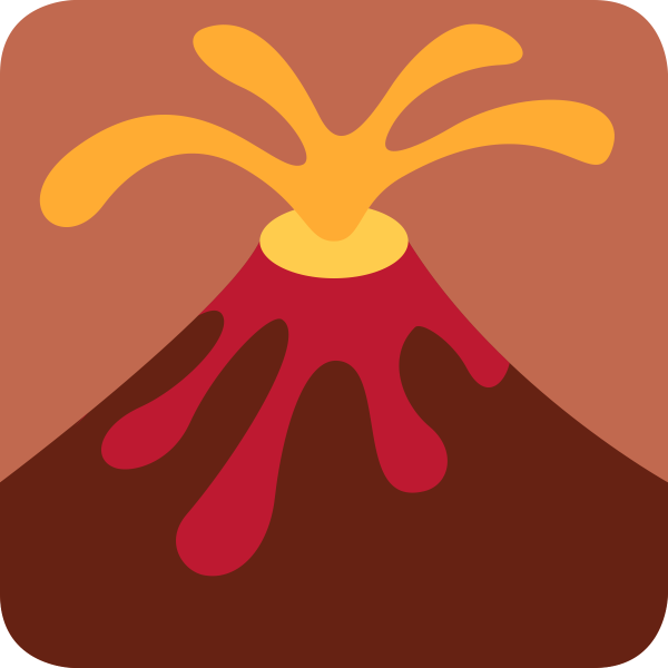 ЭМОДЖИ вулкан