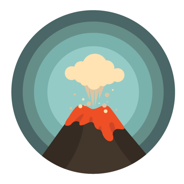 Вулкан символ