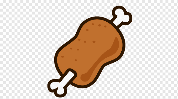 Эмодзи куриная ножка