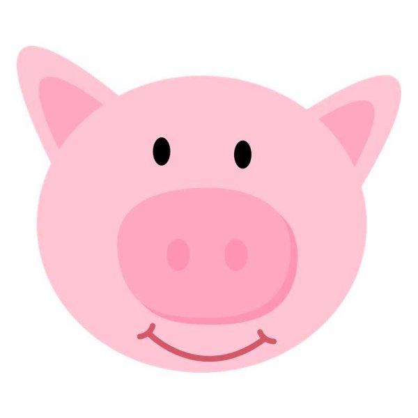 Смайлик свиньи Пятачок