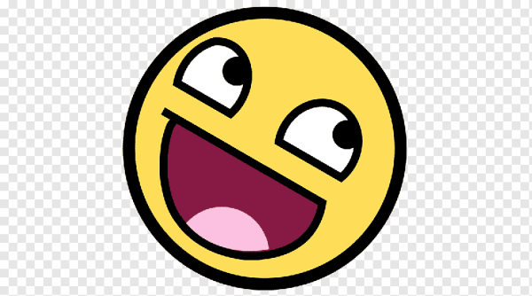 Смайлик Мем на прозрачном фоне