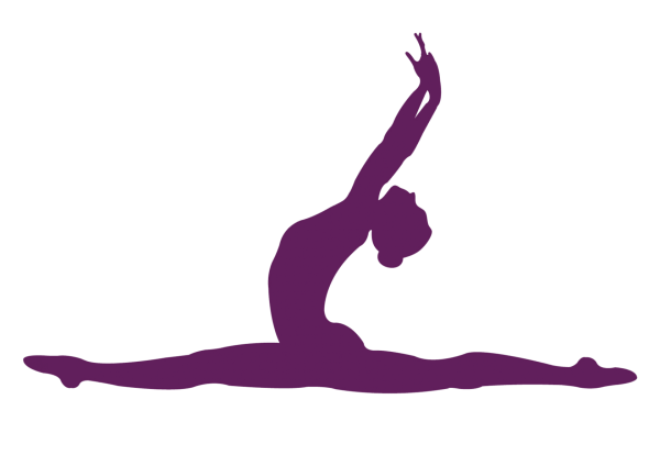 Акробатика силуэт