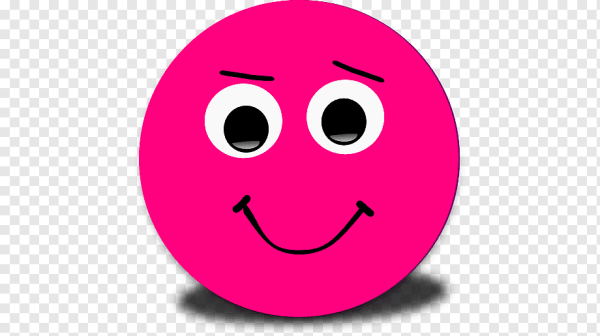 Красный смайлик грустный