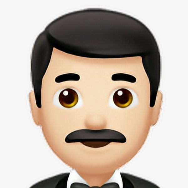 Эмодзи мужчина с усами