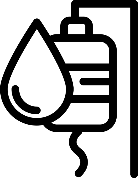 Донор на прозрачном фоне