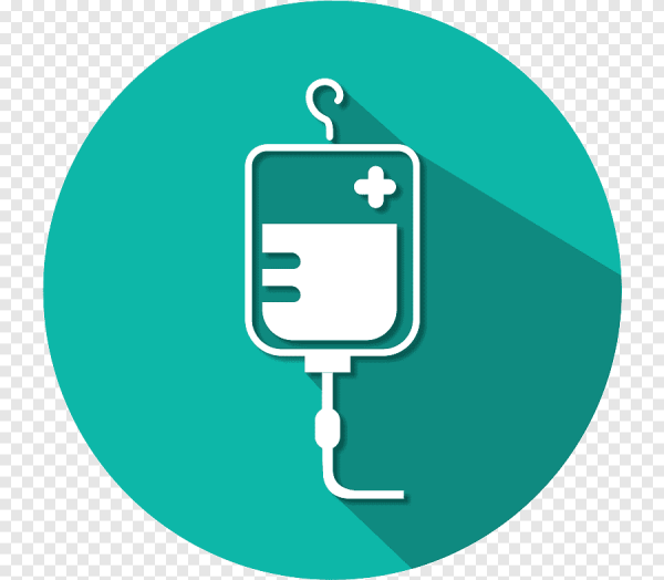 Иконка инъекции капельницы