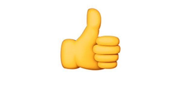 Смайл палец вверх