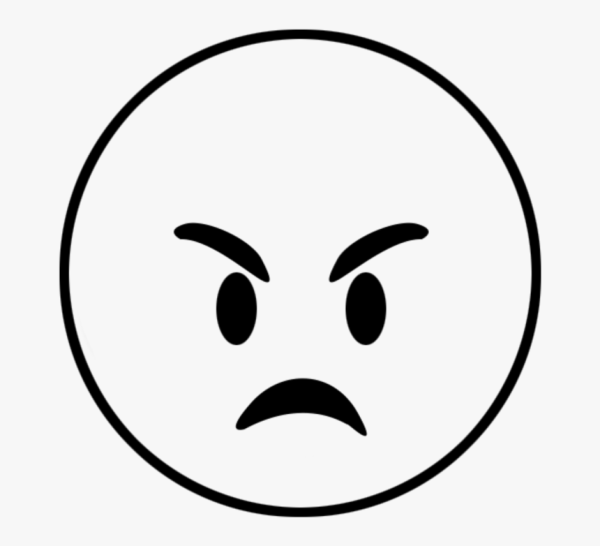 Сердитый смайлик