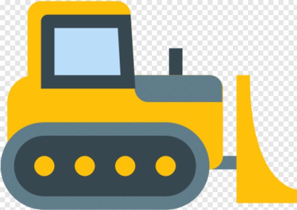 Бульдозер иконка