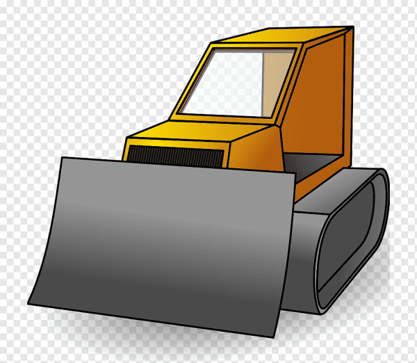 Бульдозер Графика