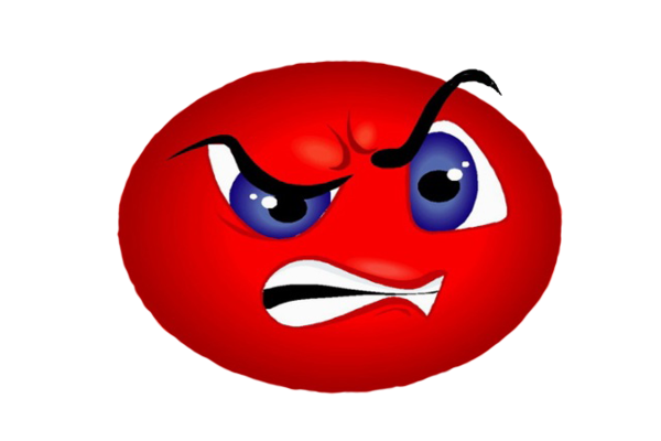 Смайлики эмоции злость