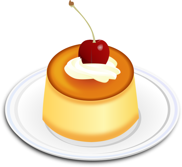 Пудинг без фона