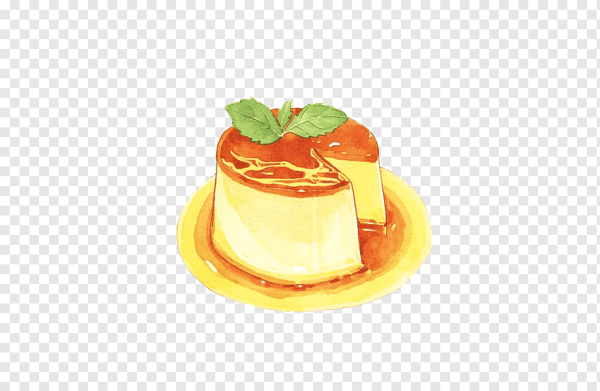 Крем брюле вектор