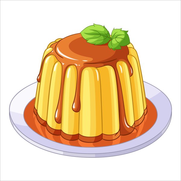 Нарисовать пудинг