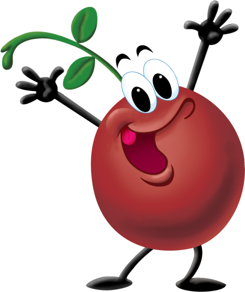 Ягодка с глазками клюква