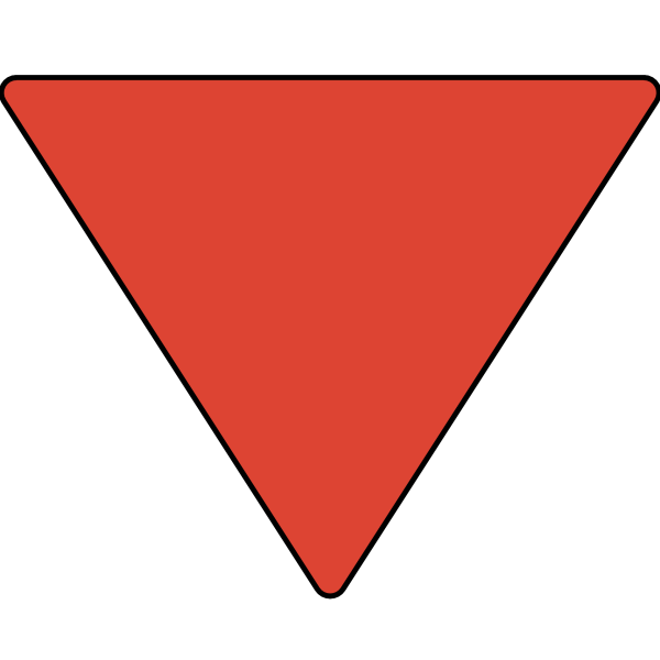 Треугольник вершиной вниз