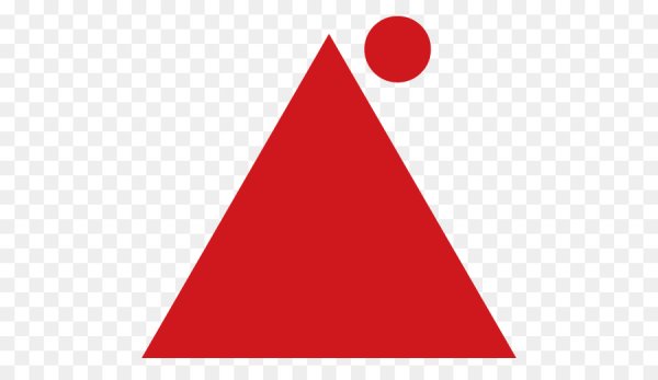 Красный треугольник фигура