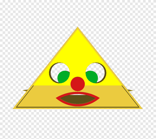 Треугольный смайлик