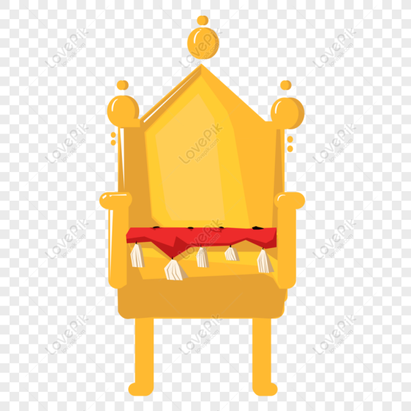 Трон с подушкой рисунок