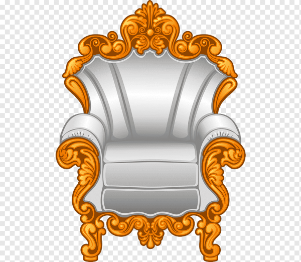 Кресло трон вектор