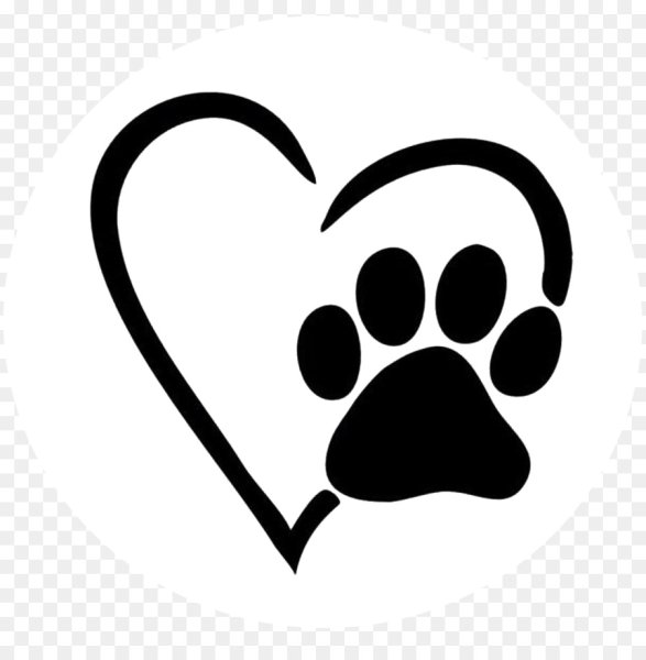 Отпечаток лапы собаки