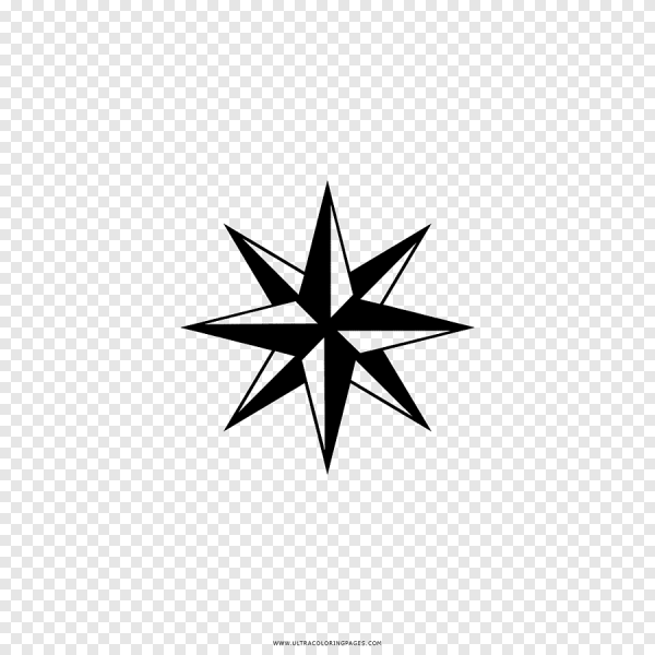 Рисовка воровской звезды