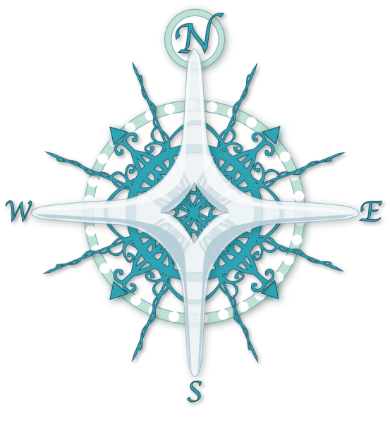 Снежинка роза ветров