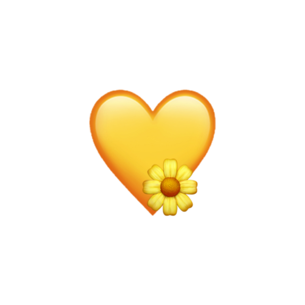Желтое сердце ЭМОДЖИ