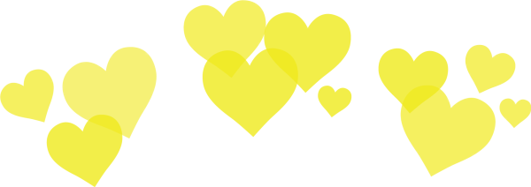 Сердечки (желтые)