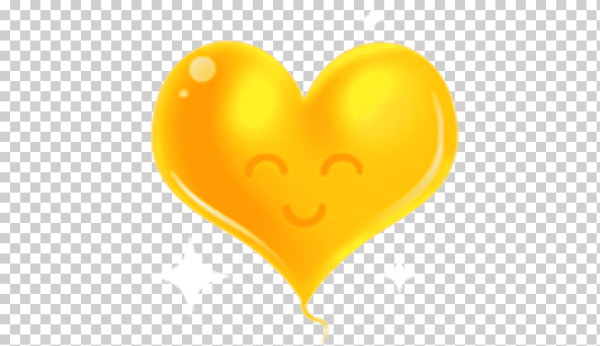 Сердечки (желтые)