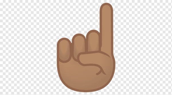 Смайлик с пальцем