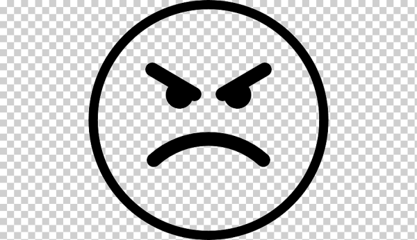 Пиктограммы эмоций злость