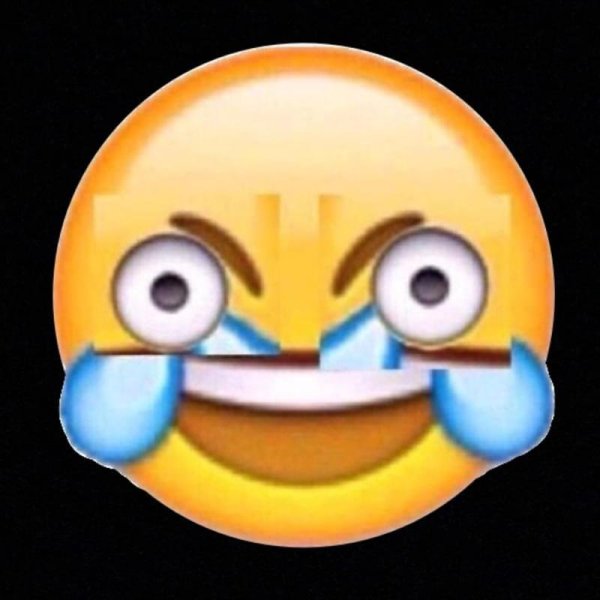 Смайлик смеха со слезами